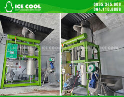 Máy đá cà phê 5 tấn đem lại hiệu quả cao trong việc sản xuất đá
