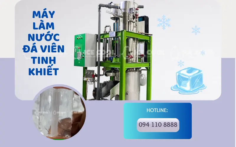 Máy làm nước đá viên tinh khiết