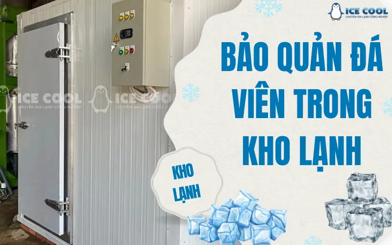 Bảo quản đá viên trong kho lạnh