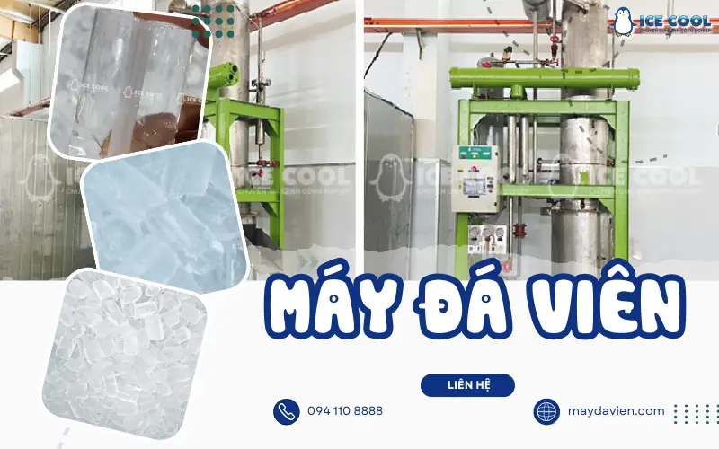 Kinh nghiệm thực tế khi đầu tư máy làm đá viên công nghiệp trong năm 2025