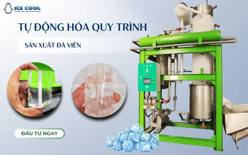 Tự động hóa quy trình sản xuất đá viên