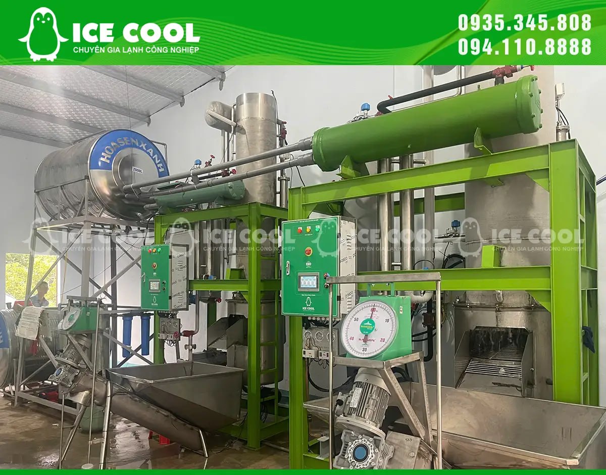 Máy đá viên ICE COOL với vật liệu chất lượng cao, bền bỉ